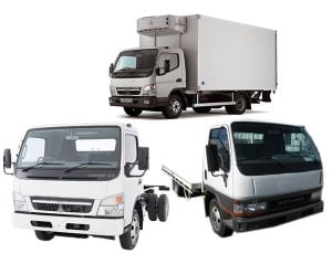 mitsubishi truck wreckers